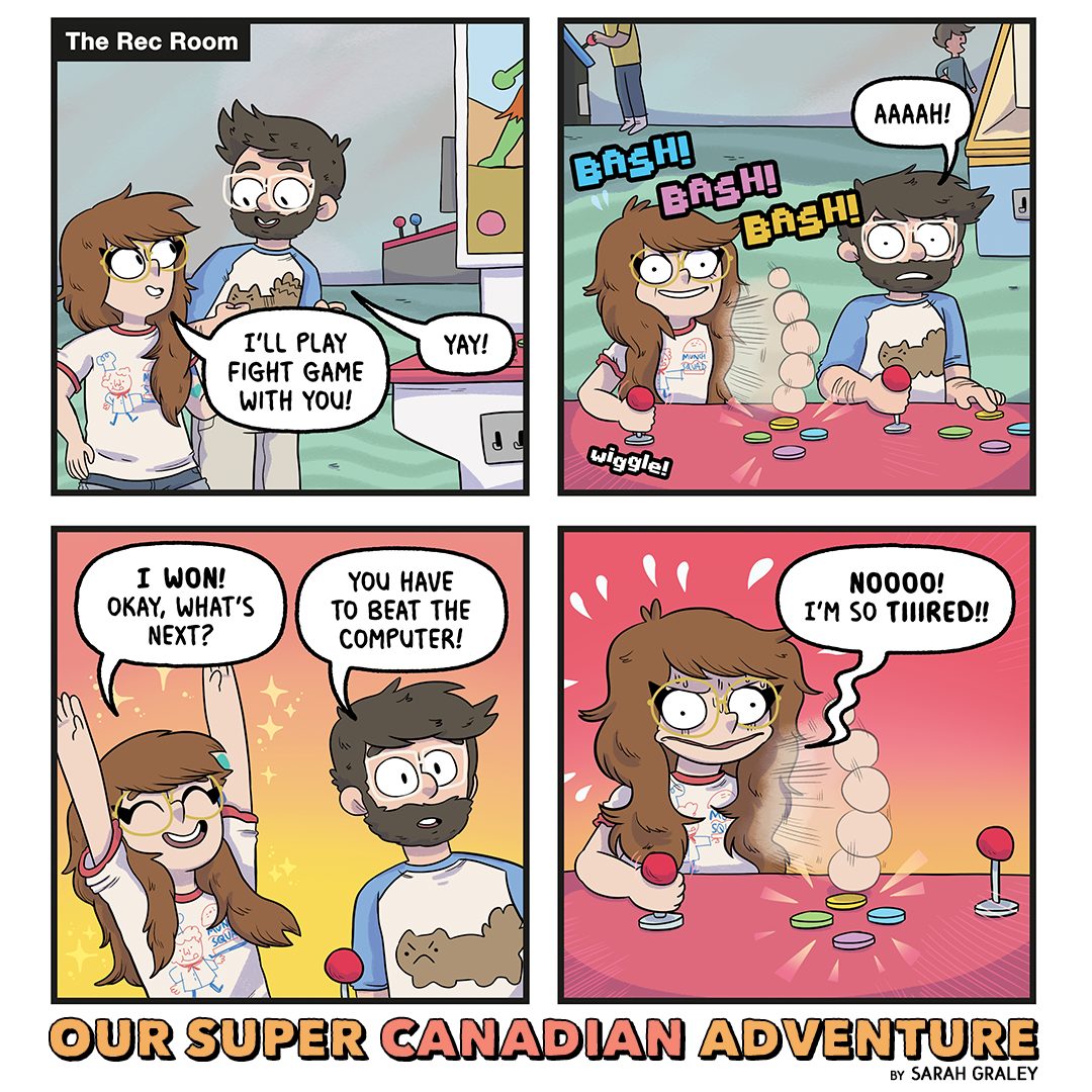Our Super Canadian Adventure #7 – Arcade