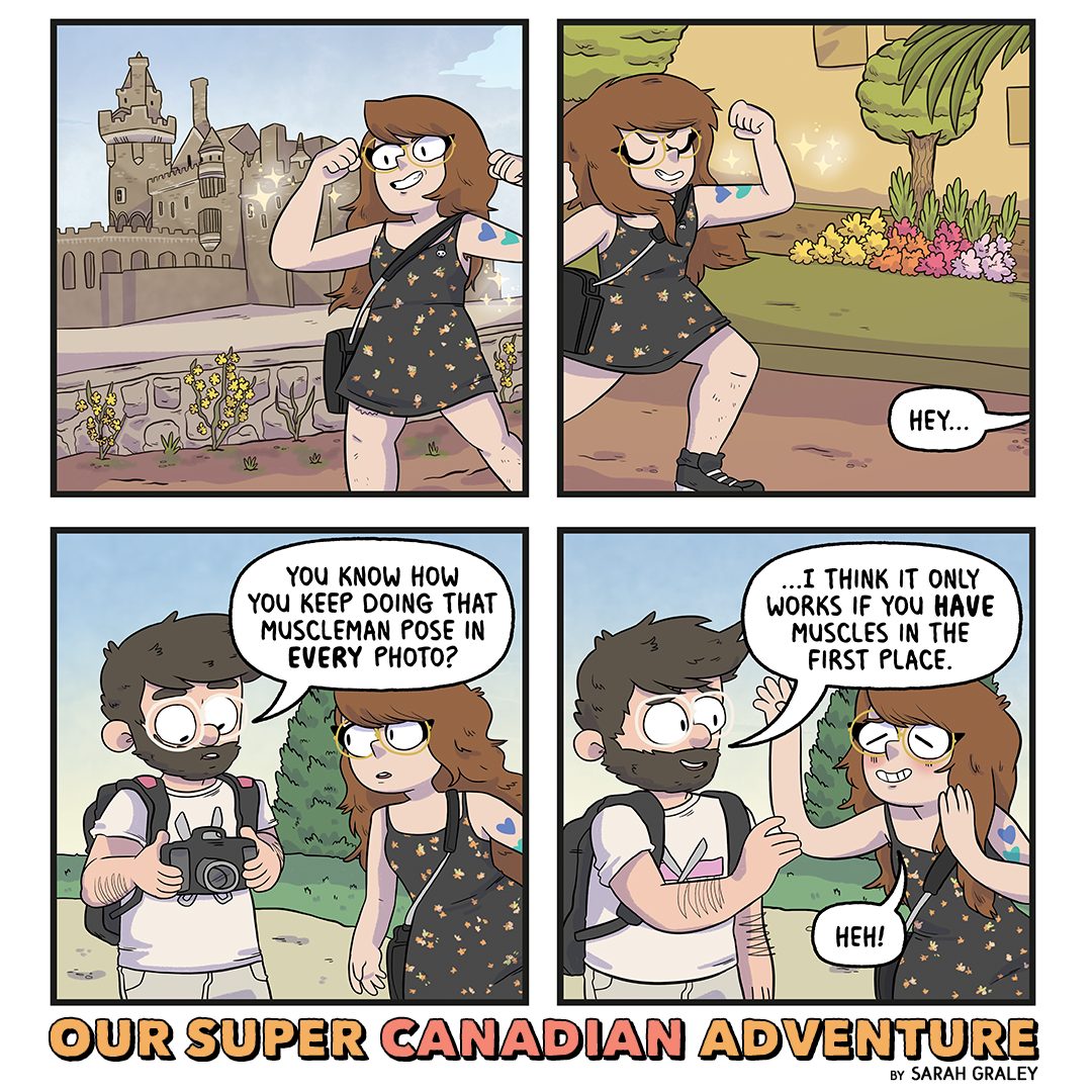 Our Super Canadian Adventure #10 – Muscleman