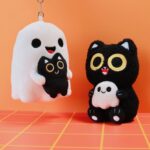 Spooky Friends Plush Keychains